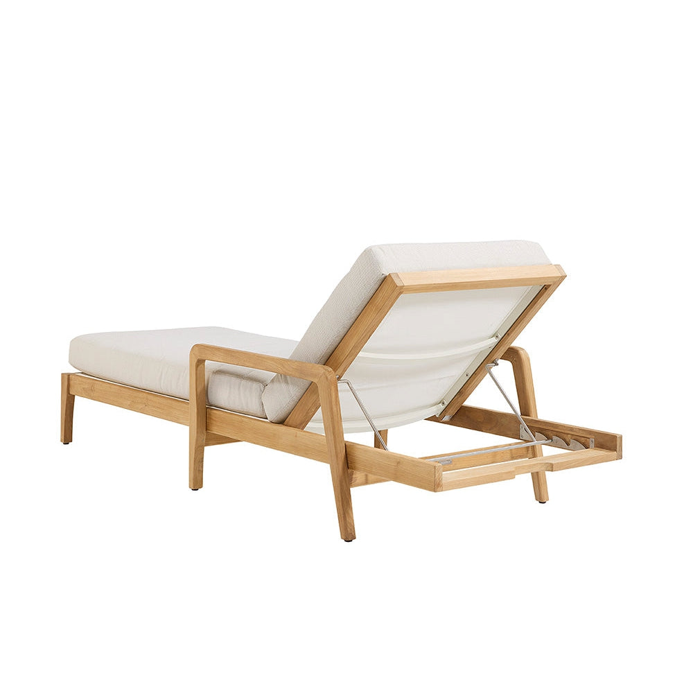 Noelle Lounger - Palazzo Cream-Sunpan-SUNPAN-110041-Outdoor Daybeds-3-France and Son