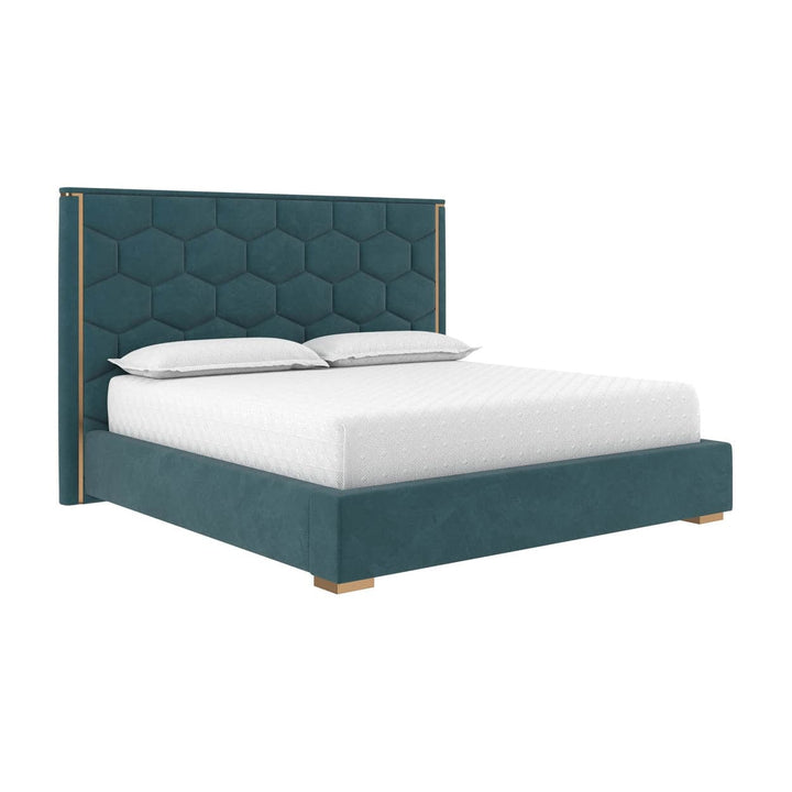 Alisha Bed-Sunpan-SUNPAN-110095-BedsMeg Dusty Teal-King-4-France and Son