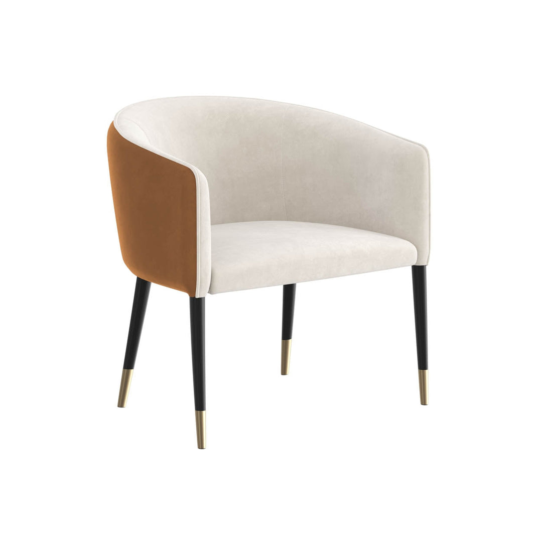 Asher Lounge Chair-Sunpan-SUNPAN-110587-Lounge ChairsMeg Taupe / Meg Gold-5-France and Son