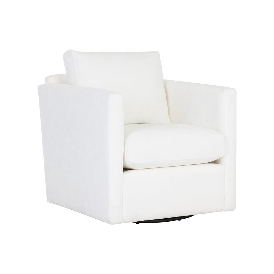 Georgie Swivel Lounge Chair-Sunpan-SUNPAN-110631-Lounge ChairsDream Pina Colada-1-France and Son