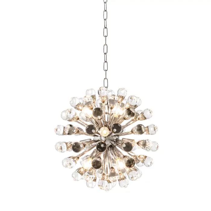 Chandelier Anto Small-Eichholtz-EICHHOLTZ-110701UL-ChandeliersNickel Finish-4-France and Son