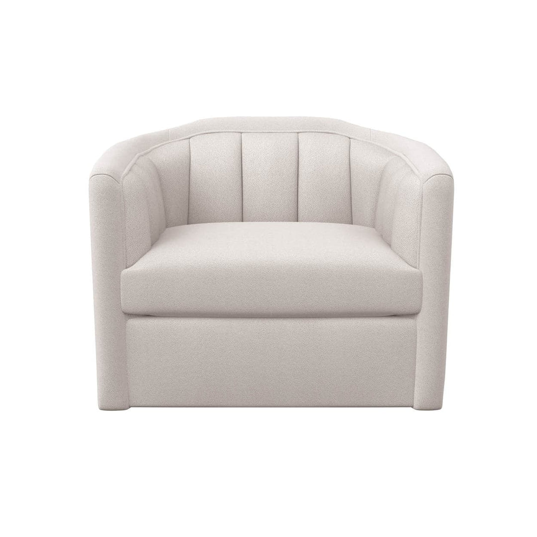 Birrit Swivel Armchair - Alaska Noble Grey-Sunpan-SUNPAN-110705-Lounge Chairs-2-France and Son