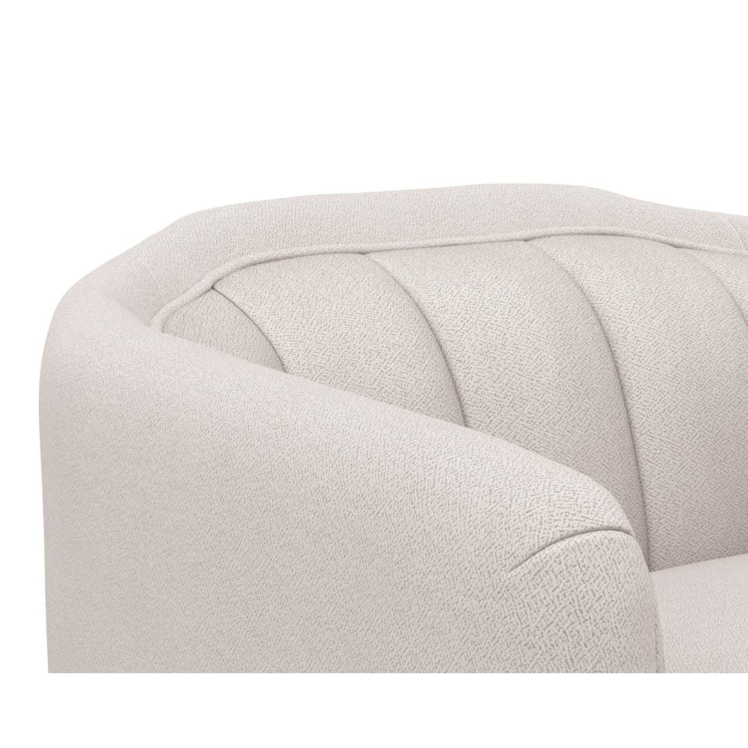 Birrit Swivel Armchair - Alaska Noble Grey-Sunpan-SUNPAN-110705-Lounge Chairs-4-France and Son