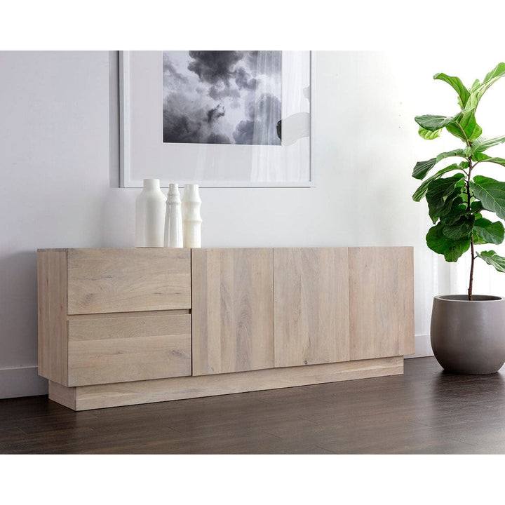 Elina Sideboard - Light Oak-Sunpan-SUNPAN-111026-Sideboards & Credenzas-2-France and Son