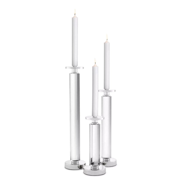 Candle Holder Chapman Set Of 3-Eichholtz-EICHHOLTZ-111131-DecorWhite-1-France and Son