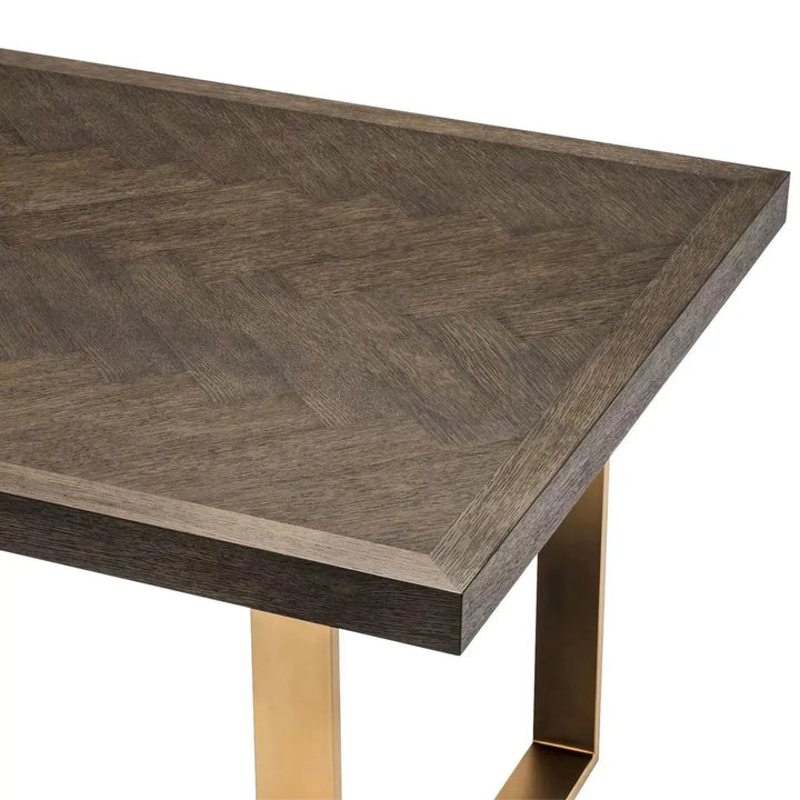 Dining Table Melchior 230 cm-Eichholtz-EICHHOLTZ-112222-Dining TablesBlack-3-France and Son