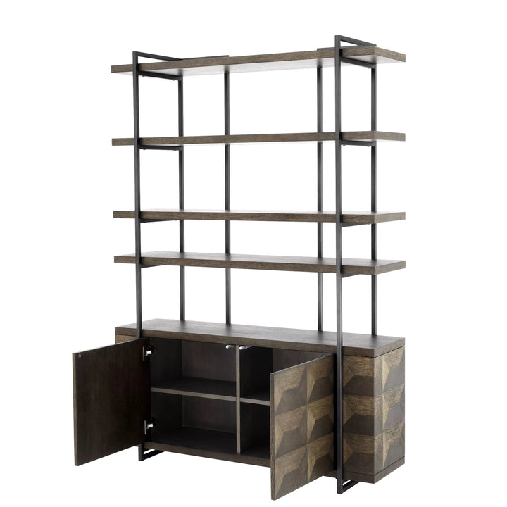 Gregorio Bookcase Cabinet-Eichholtz-EICHHOLTZ-112009-Bookcases & Cabinets-5-France and Son