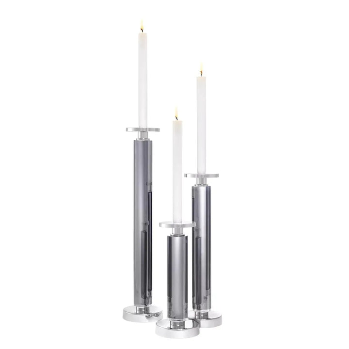 Candle Holder Chapman Set Of 3-Eichholtz-EICHHOLTZ-112082-DecorSilver-2-France and Son