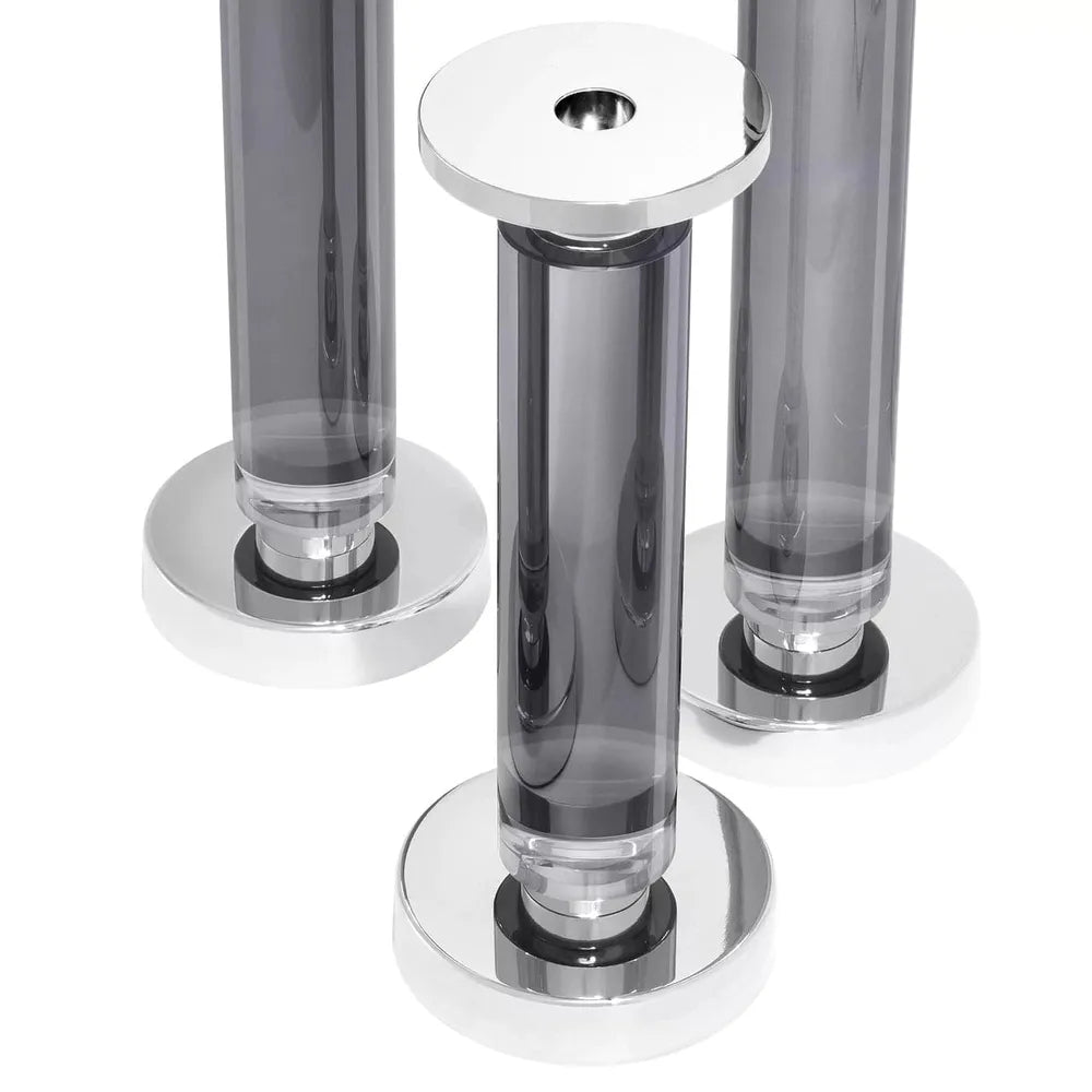 Candle Holder Chapman Set Of 3-Eichholtz-EICHHOLTZ-111131-DecorWhite-8-France and Son