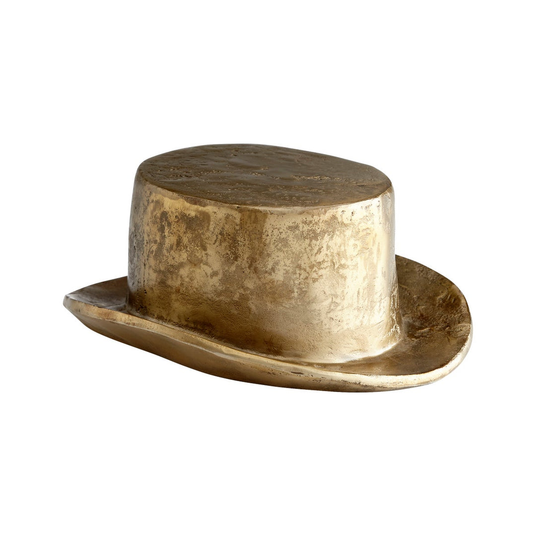 Hat Token-Cyan Design-CYAN-11233-DecorAged Brass-2-France and Son