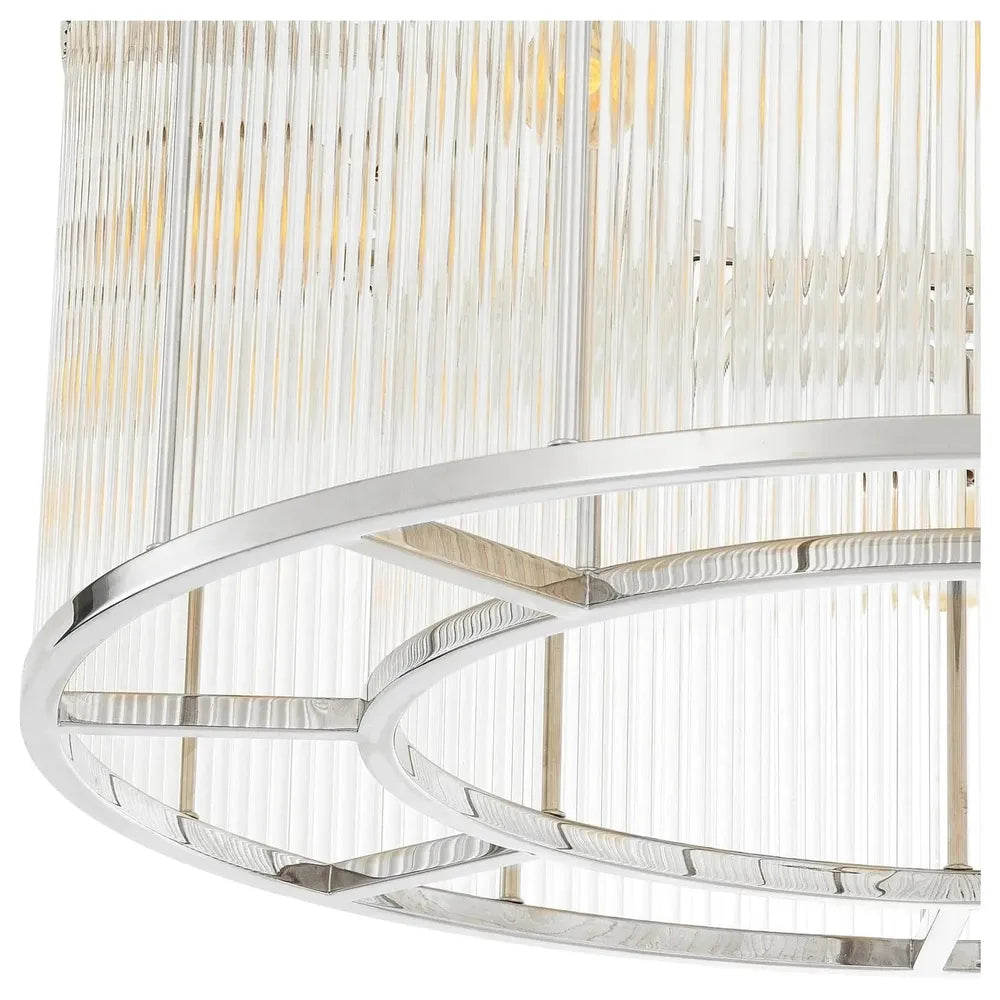 Ceiling Lamp Bernardi L-Eichholtz-EICHHOLTZ-112381UL-Flush MountsBronze Highlight Finish-8-France and Son
