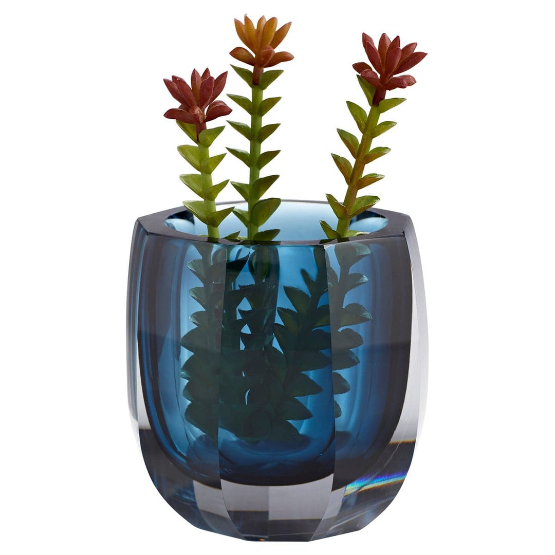 Azure Oppulence Vase-Cyan Design-CYAN-11254-VasesLarge-3-France and Son
