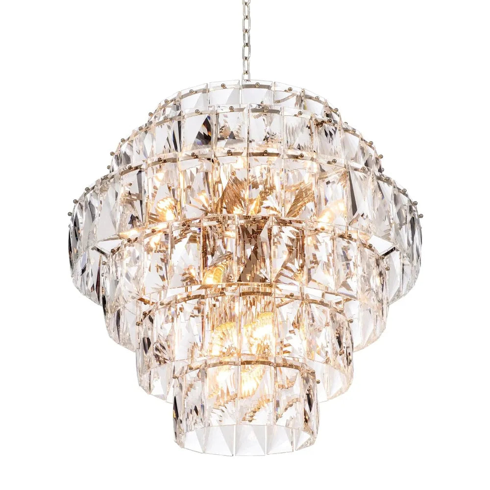 Chandelier Amazone-Eichholtz-EICHHOLTZ-112637UL-ChandeliersCrystal Glass-1-France and Son