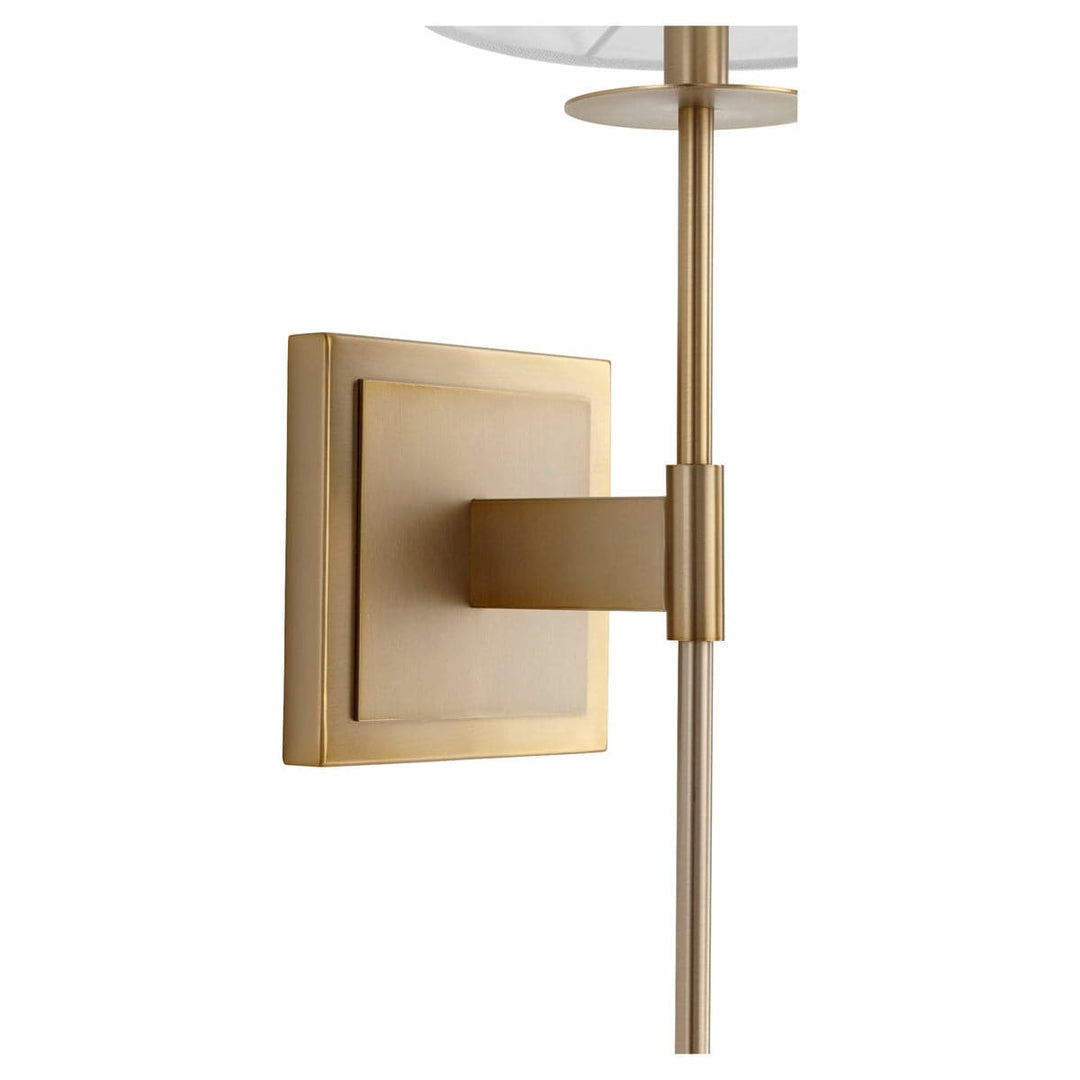 Kubel Wall Mount-Cyan Design-CYAN-11264-Flush MountsAged Brass-7-France and Son