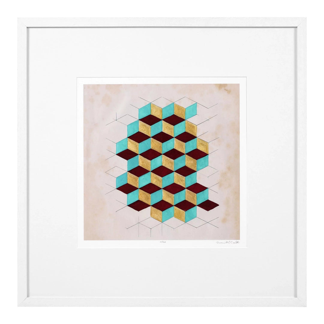 Prints Geometric Pattern Play Set Of 2-Eichholtz-EICHHOLTZ-112751-Wall Art-2-France and Son