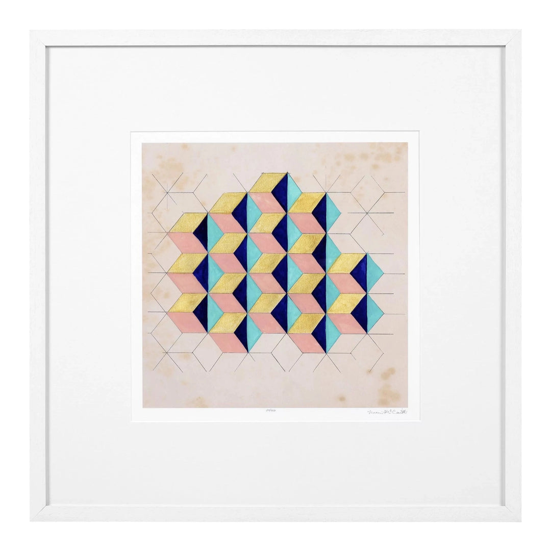 Prints Geometric Pattern Play Set Of 2-Eichholtz-EICHHOLTZ-112751-Wall Art-3-France and Son