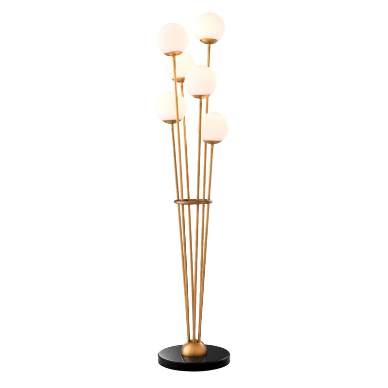 Floor Lamp Tortora - Antique Brass-Eichholtz-EICHHOLTZ-112759UL-Floor Lamps-1-France and Son