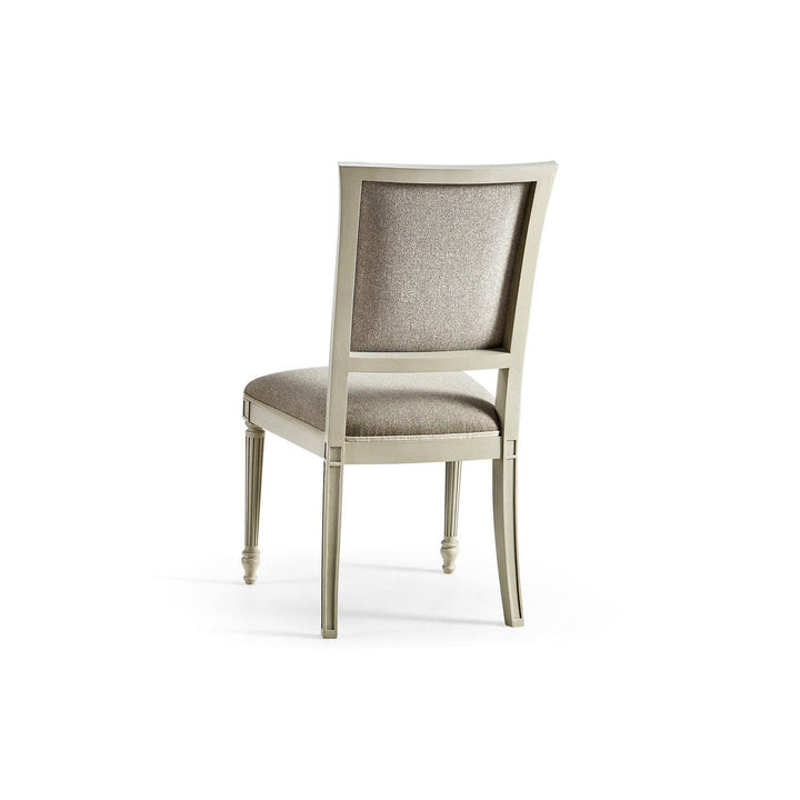 Flare Uph. Side Chair Flared Top-Jonathan Charles-JCHARLES-003-2-130-LMS-Dining ChairsLondon Mist-3-France and Son