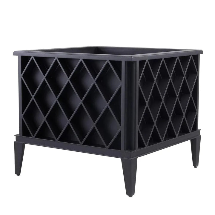 Planter Ocean Club-Eichholtz-EICHHOLTZ-113647-Outdoor PlantersBlack-1-France and Son