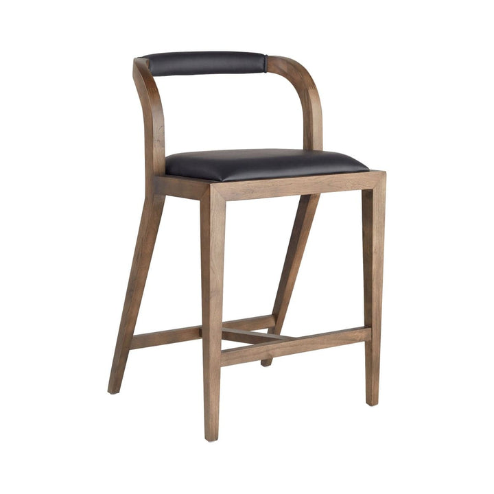 Caralia Bar Stool - Black-Cyan Design-CYAN-11381-Bar Stools-1-France and Son