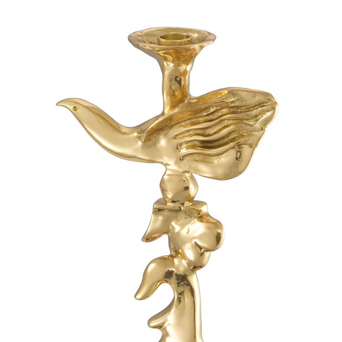Candle Holder Aras polished brass-Eichholtz-EICHHOLTZ-113903-Decor-3-France and Son