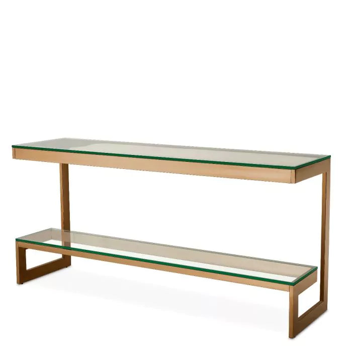 Console Table Gamma-Eichholtz-EICHHOLTZ-114025-Console TablesBrushed Brass Finish-3-France and Son