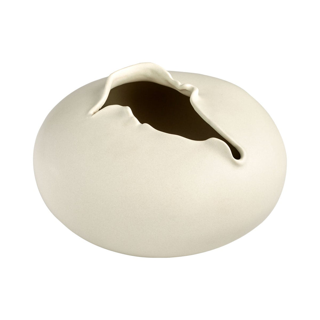 Tambora Vase-Cyan Design-CYAN-11404-DecorLarge-White-5-France and Son