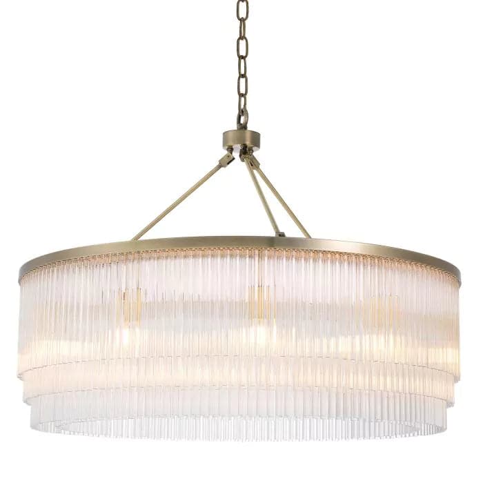 Chandelier Hector Large-Eichholtz-EICHHOLTZ-114378UL-ChandeliersBrass-2-France and Son
