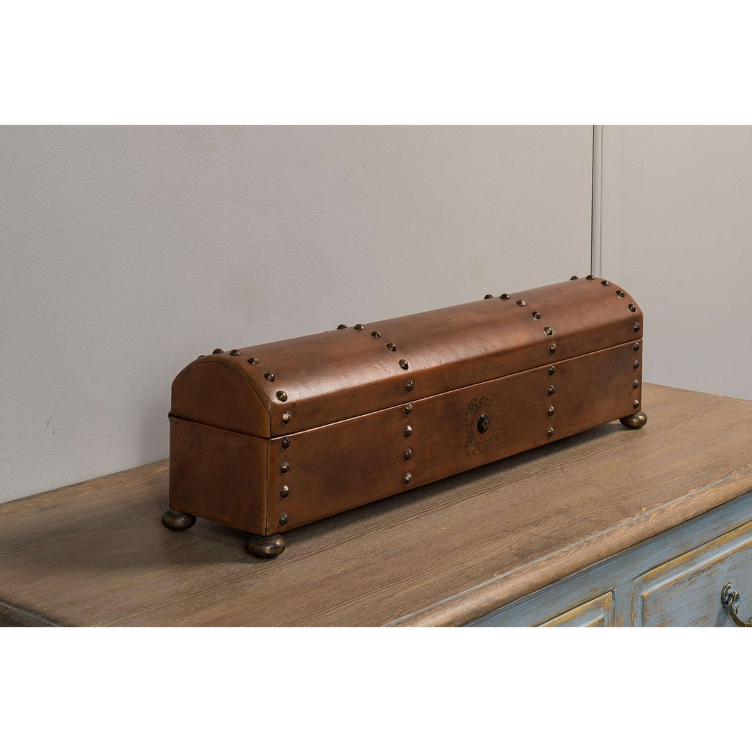 Telescope Leather Box-SARREID-SARREID-11446-Decor-1-France and Son