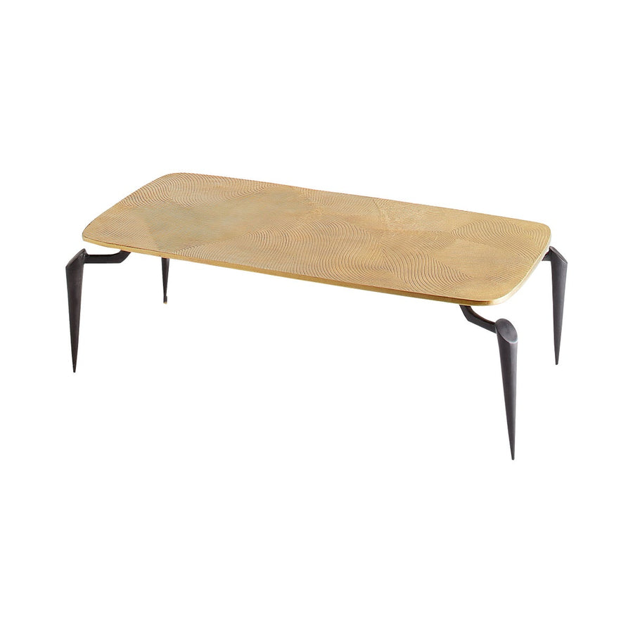 Tarsal Coffee Table - Black & Gold-Cyan Design-CYAN-11446-Coffee Tables-1-France and Son