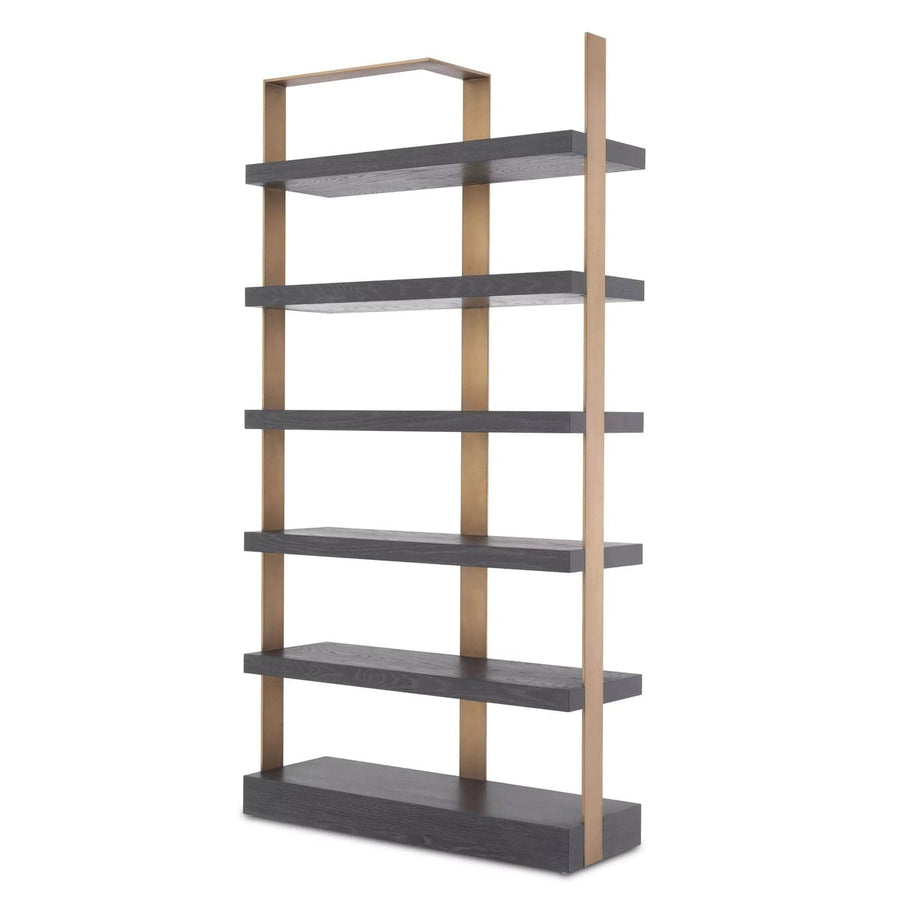 Geo Bookcase-Eichholtz-EICHHOLTZ-114533-Bookcases & CabinetsBrass-1-France and Son