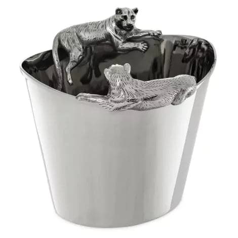 Wine Cooler Jordan nickel finish-Eichholtz-EICHHOLTZ-115055-Bar Decor-3-France and Son