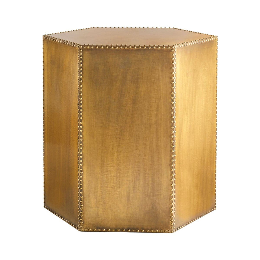 Korio Accent Table - Brass-Cyan Design-CYAN-11509-Side Tables-1-France and Son