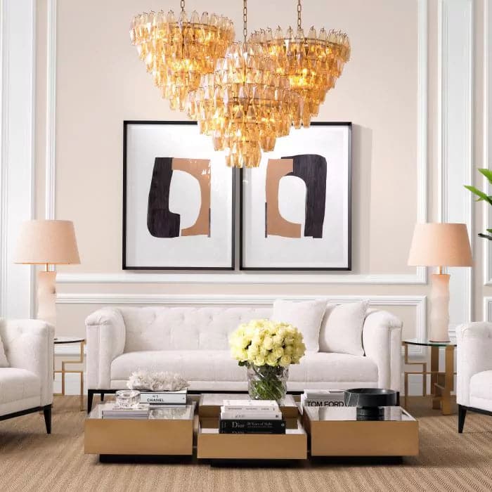 Chandelier Benini Small-Eichholtz-EICHHOLTZ-115167UL-Chandeliers-2-France and Son