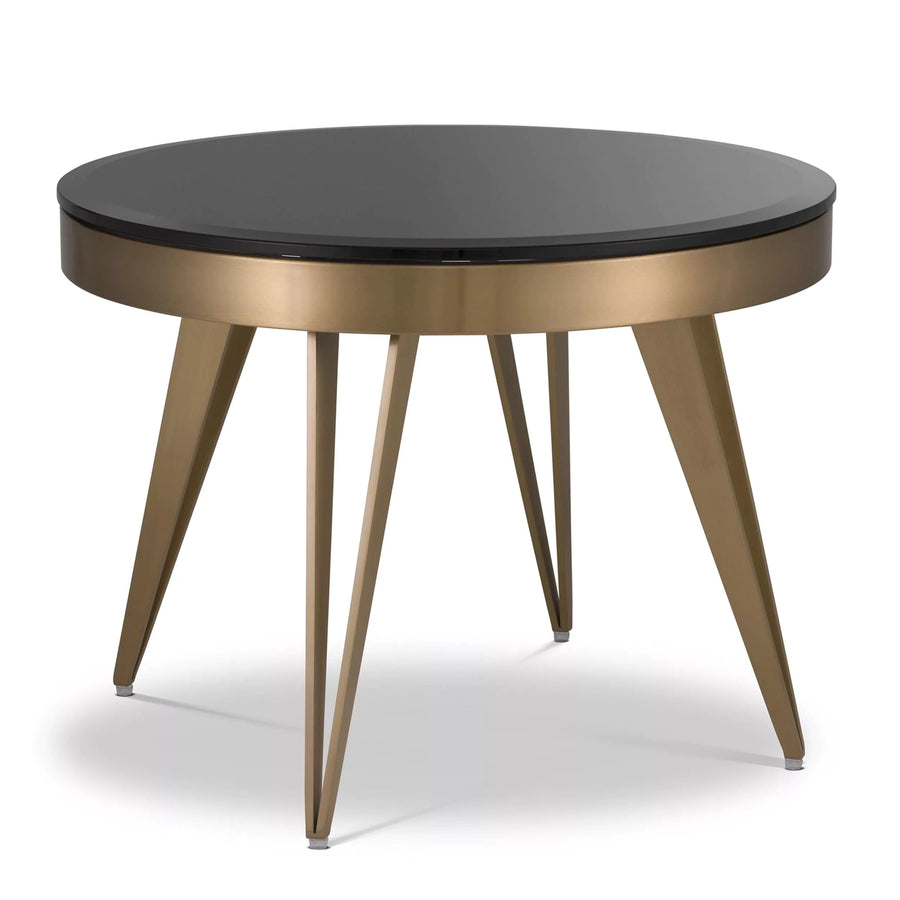 Side Table Rocco brushed brass finish-Eichholtz-EICHHOLTZ-115223-Side Tables-1-France and Son