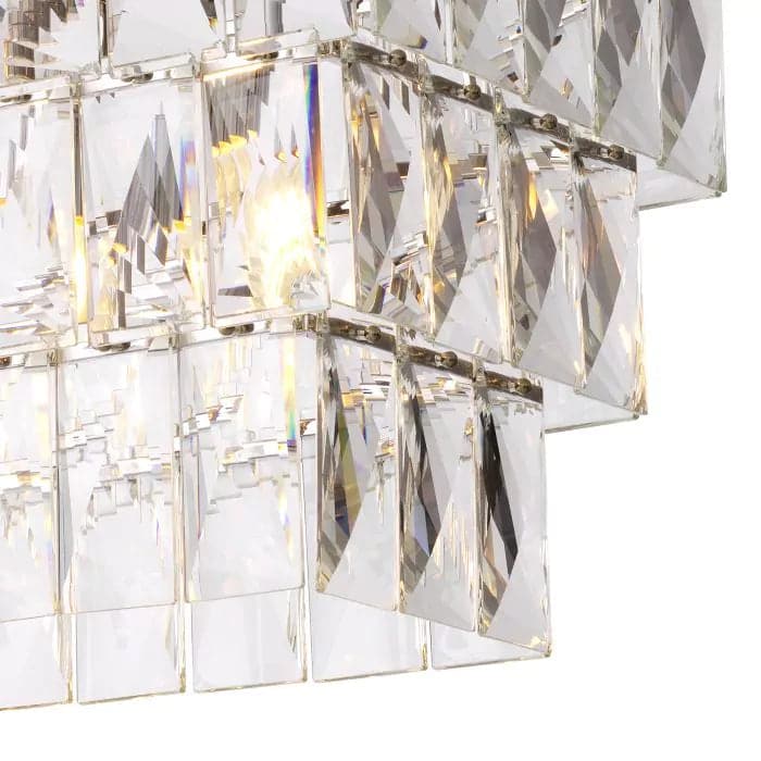 Chandelier Amazone rectangular-Eichholtz-EICHHOLTZ-115383UL-ChandeliersSmoke Crystal Glass-4-France and Son