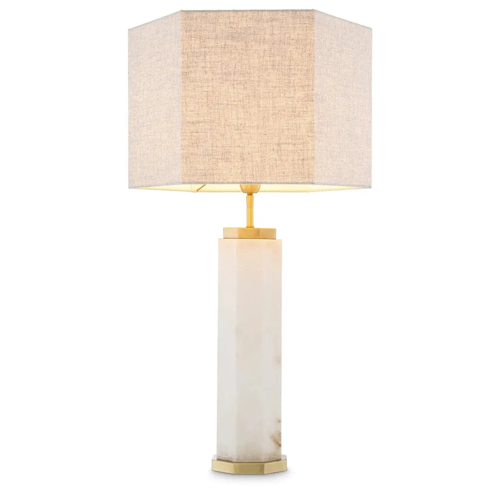 Table Lamp Newman-Eichholtz-EICHHOLTZ-116001UL-Table LampsAlabaster-1-France and Son