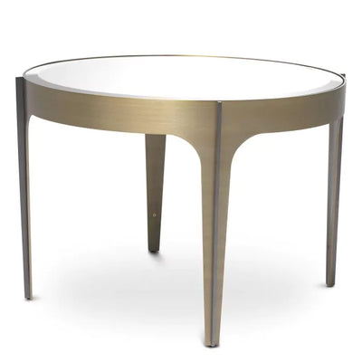 Side Table Artemisa-Eichholtz-EICHHOLTZ-116140-Side TablesBrushed brass finish/bronze finish/bevelled mirror glass-4-France and Son