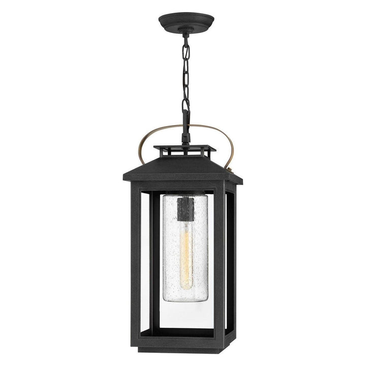 Atwater Medium Hanging Lantern-Hinkley Lighting-HINKLEY-1162BK-LL-lanternsLED-Black-3-France and Son