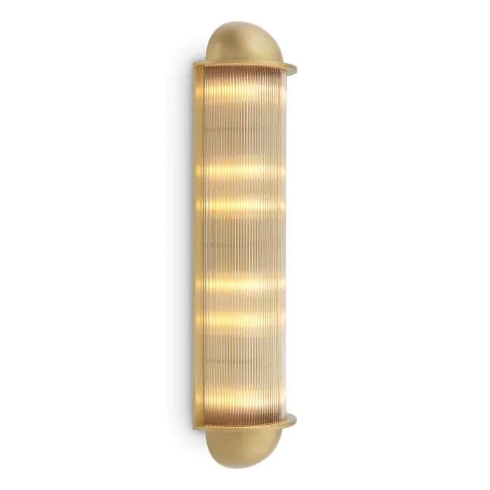 Wall Lamp Paolino - Antique Brass Finish-Eichholtz-EICHHOLTZ-116311UL-Wall Lighting-1-France and Son