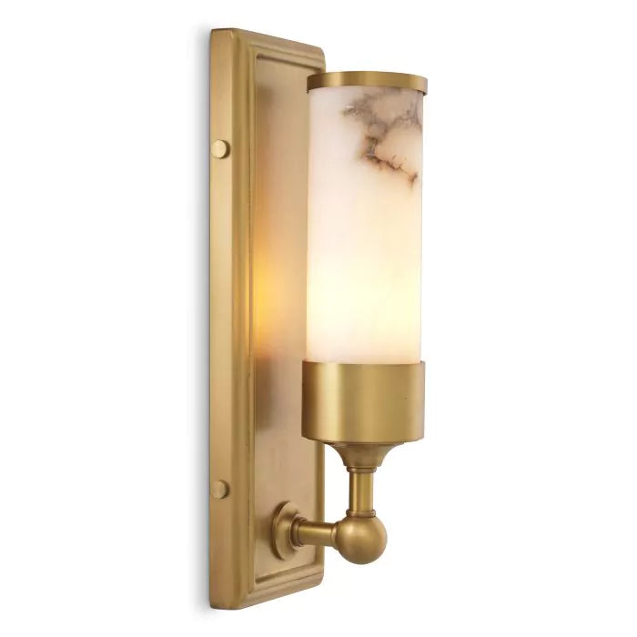 Wall Lamp Valentine - Alabaster-Eichholtz-EICHHOLTZ-116685UL-Wall Lighting-1-France and Son