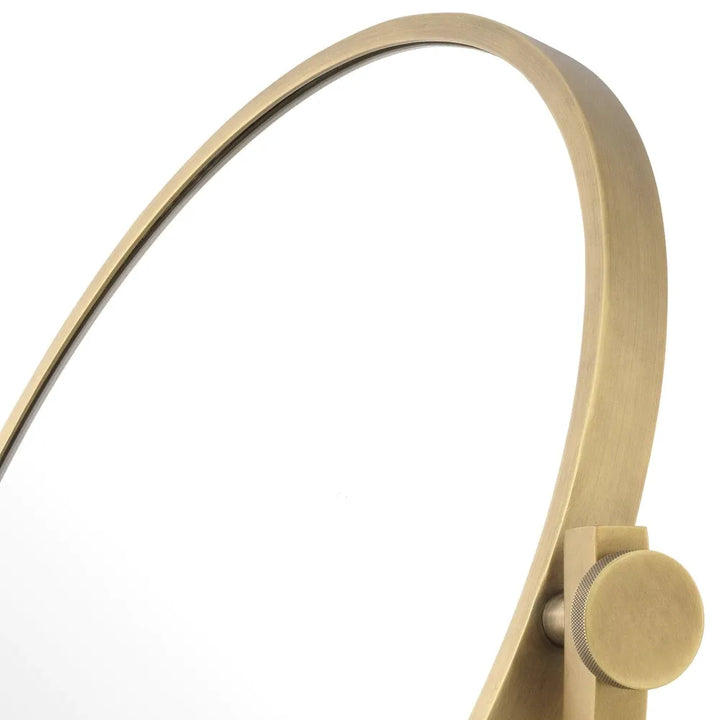 Mirror Briançon travertine Antique Brass Finish-Eichholtz-EICHHOLTZ-117050-Mirrors-4-France and Son