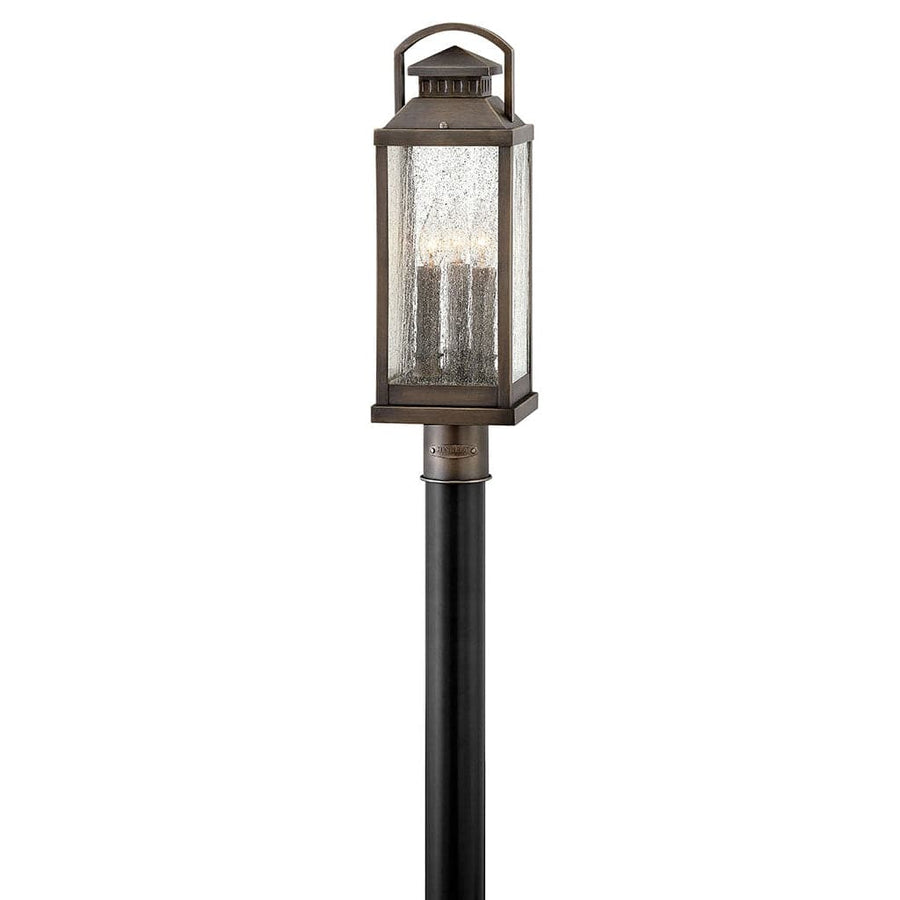 Outdoor Revere - Medium Post Top or Pier Mount Lantern-Hinkley Lighting-HINKLEY-1181BLB-Outdoor Post Lanterns-1-France and Son