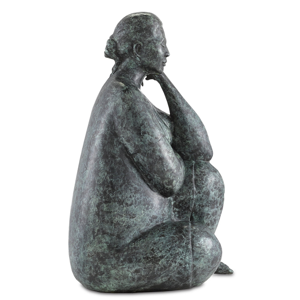 Lady Meditating Bronze-Currey-CURY-1200-0364-Decor-2-France and Son