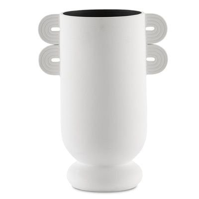 Happy 40 Vase-Currey-CURY-1200-0392-DecorTextured White-Round-12-France and Son