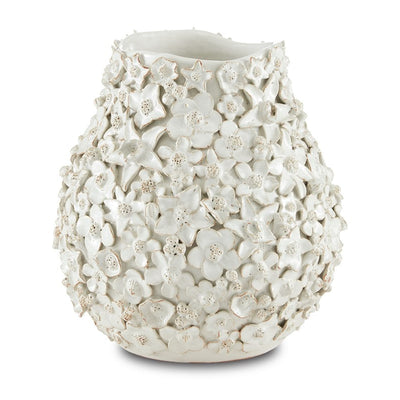 Jessamine White Vase-Currey-CURY-1200-0489-Vases-1-France and Son