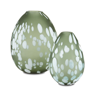 Hana Green Vase Set of 2-Currey-CURY-1200-0499-Vases-1-France and Son
