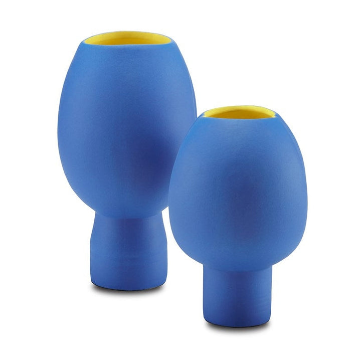 Yuzhi Blue Vase Set Of 2-Currey-CURY-1200-0521-Vases-2-France and Son