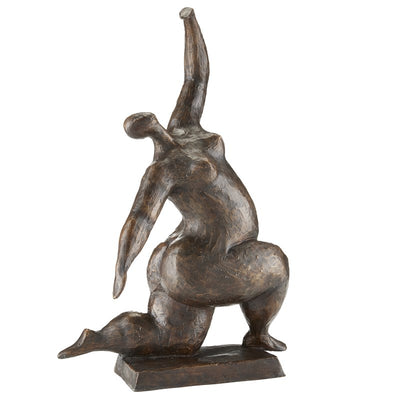 Stretching Dancer Bronze-Currey-CURY-1200-0543-Decorative Objects-1-France and Son