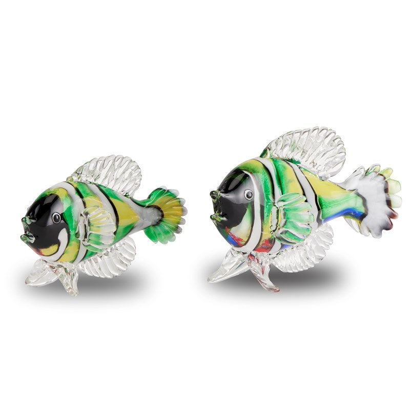 Rialto Green Glass Fish Set of 2-Currey-CURY-1200-0564-Decor-4-France and Son